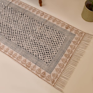 Custom Size Stair Runner Rug Bohemian Cotton Washable non slip Stair Treads Rug Washable Stair Runner Carpet Cotton Carpet Runner for Stairs