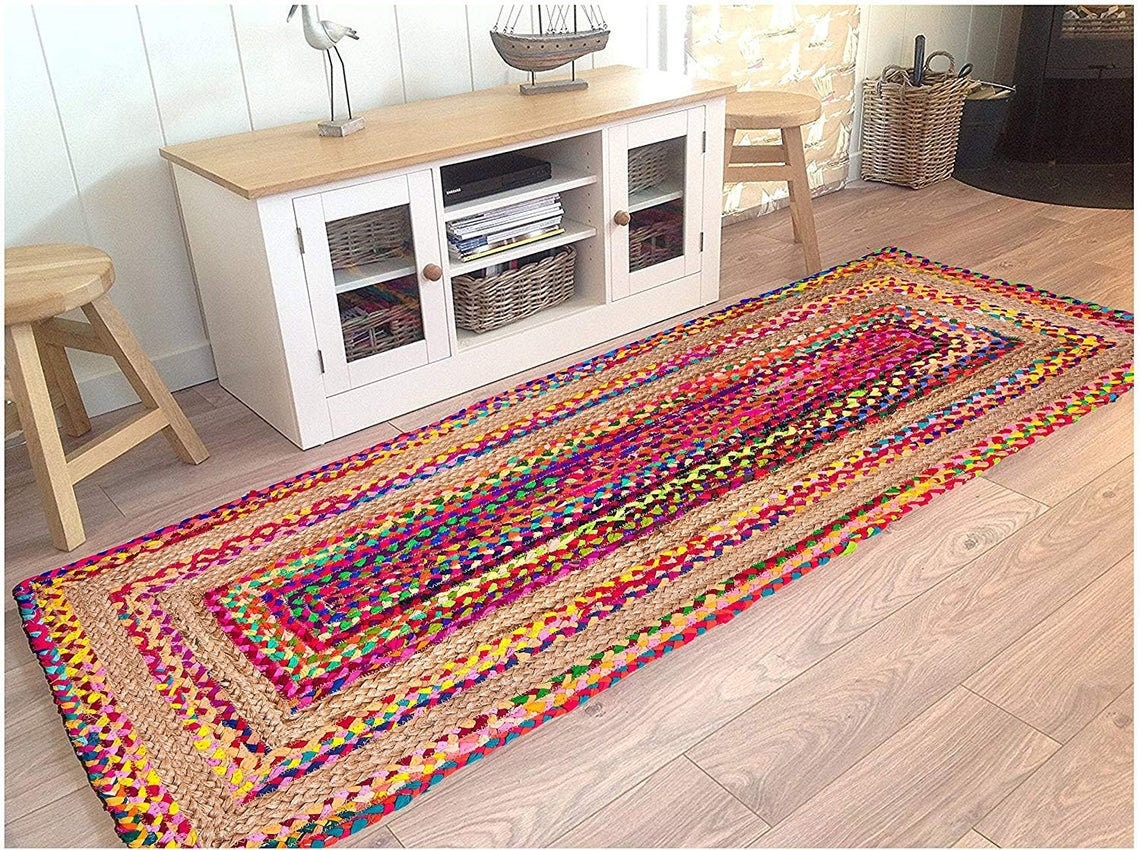 Jute Runner Rug for Kitchen Hallway Entryway Living Room Etsy