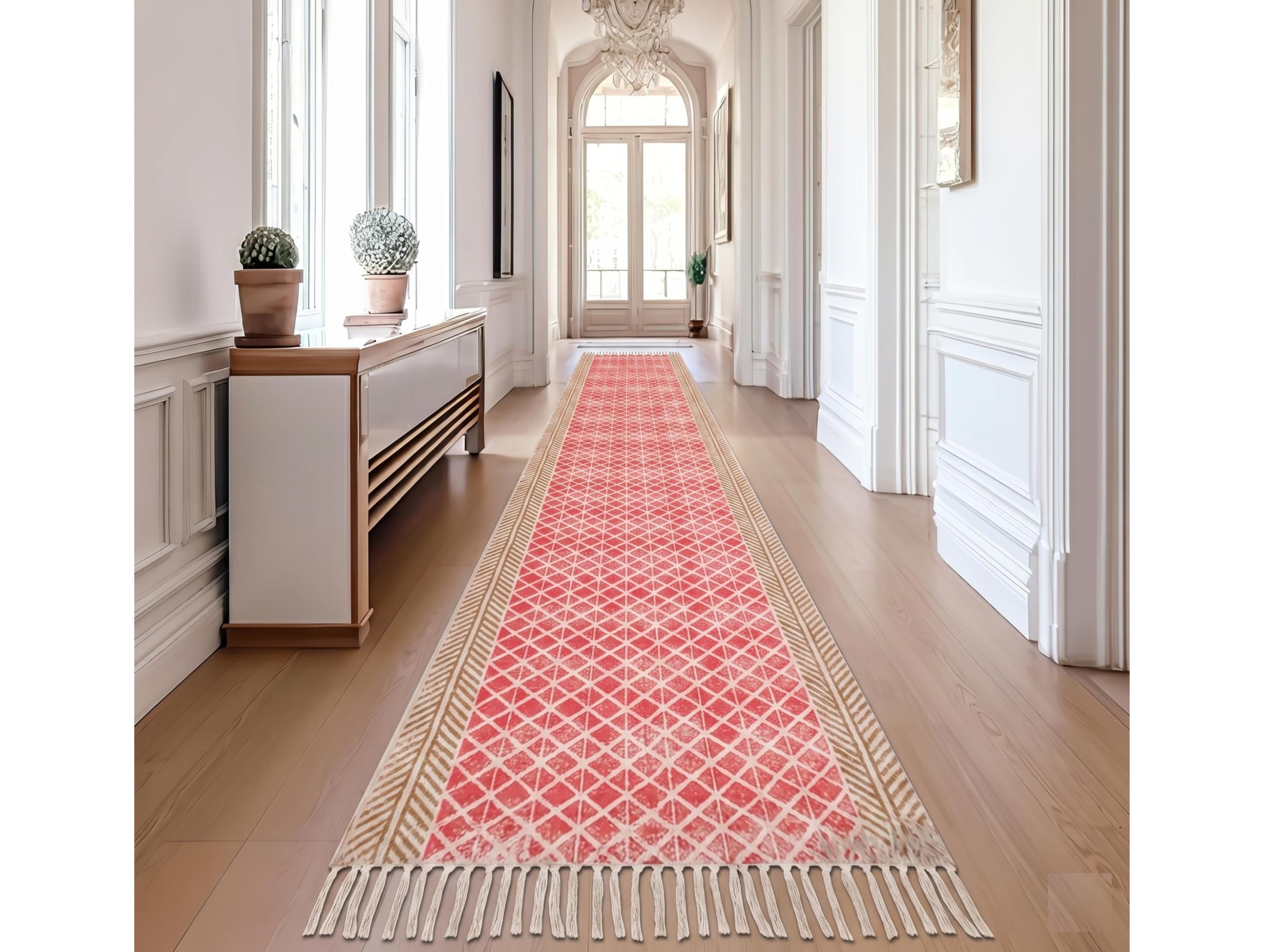 14x25 Long Runner Rug Extra Long Runner Rugs for Hallways, 2.5x12 Entryway Runner Rug ...
