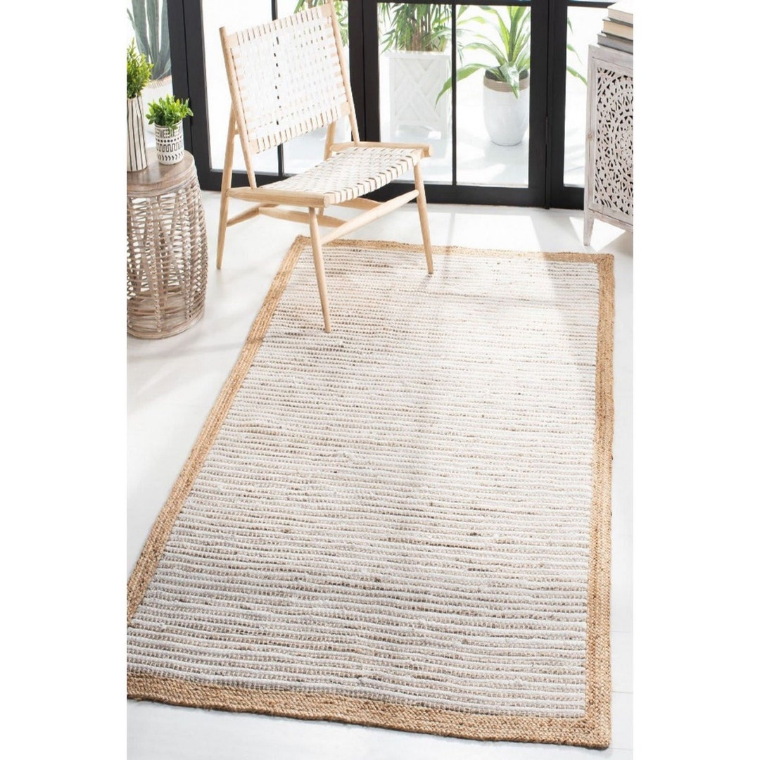 Custom Jute Rug Made to Order Rug Natural Fiber Rug Custom Carpet Hand