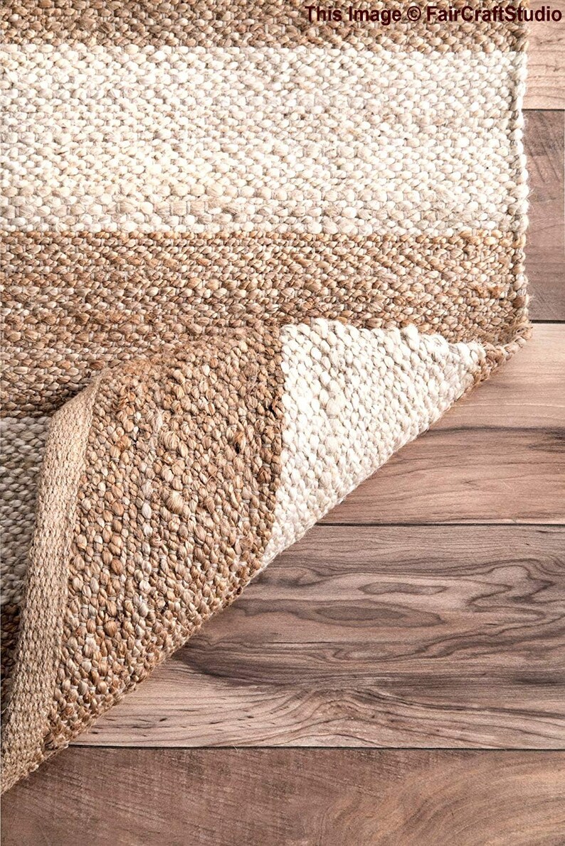 9x12 Rug 8x10 Rug Jute Area Rug Boho 5x8 Area Rug Boho Rugs Etsy