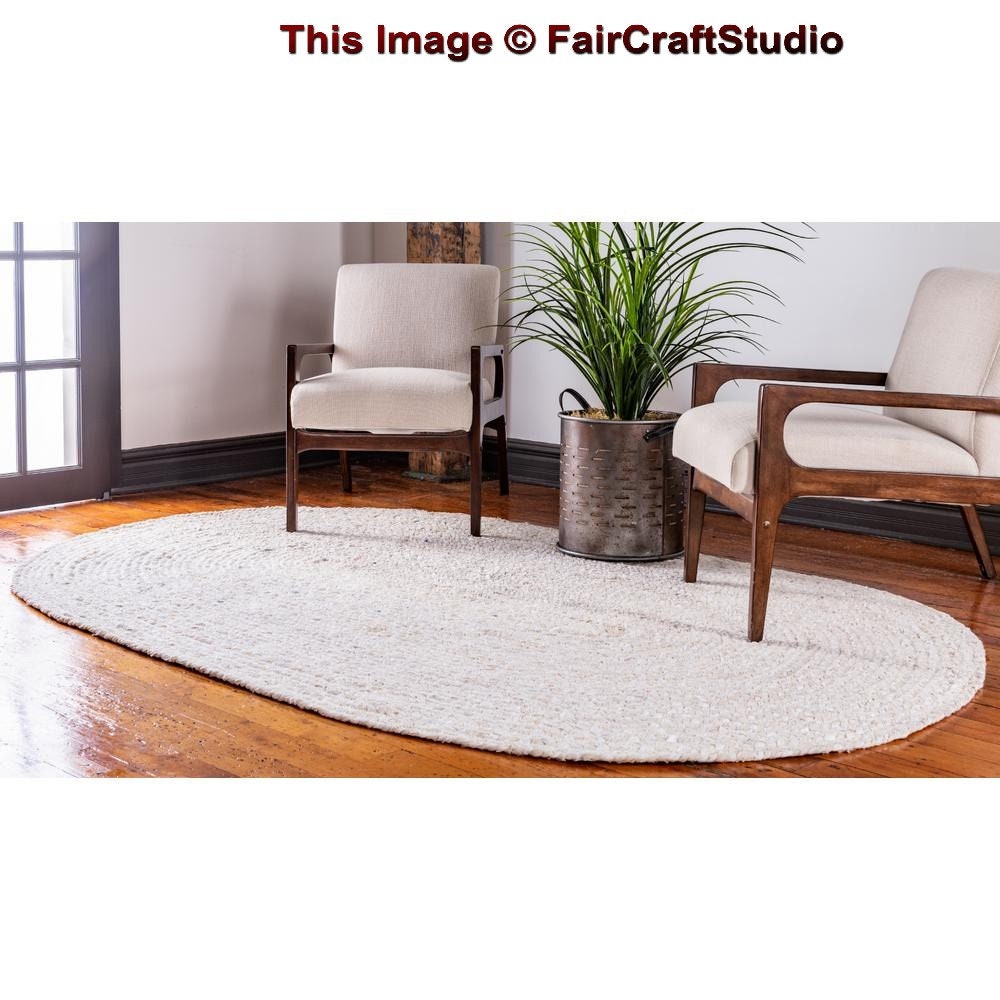 Oval Rug For Living Room Soft Oval Area Rugs for Farmhouse Etsy