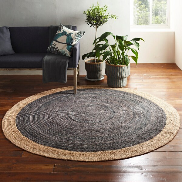 Large Round Rug Etsy