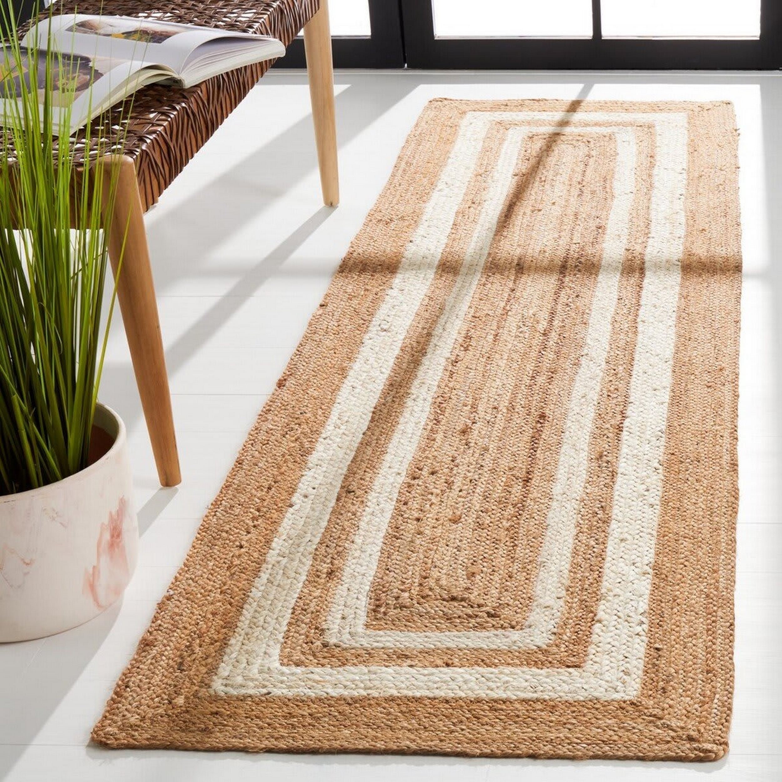 Entryway Rug Indoor Doormat, Natural Sisal Rug, Runner Rug, Jute Runner Rug,  Front Door Mat Hallway Kitchen Carpet Runner Rug, Non Slip 