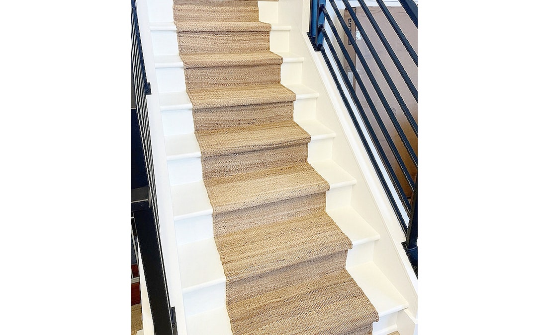 Jute Stairs Runner Stair Treads Rug Seagrass Runner Carpet for Stairs Jute Stair Runner Jute