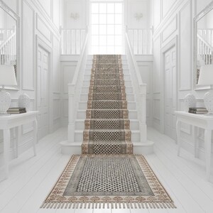 Washable kitchen rug Staircase Runner Long Entry Rug Cotton Machine Washable Hallway Rugs Carpet Runners kitchen Throw Rugs Bathroom Runner