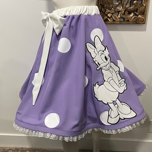 Daisy Duck Polka Dot Skirt
