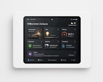Supporto da parete per tablet in materiale minerale per iPad e Samsung Galaxy Tab – cornice magnetica per la casa intelligente
