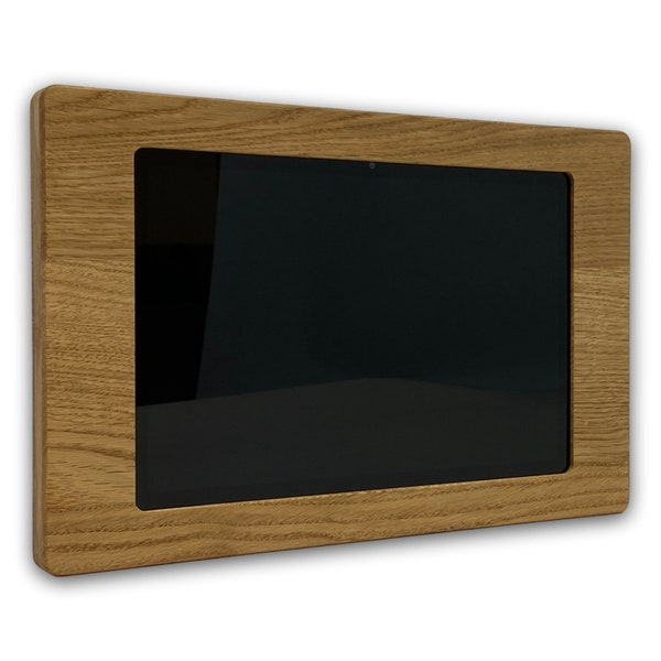 Support mural pour tablette Samsung Galaxy Tab S6 Lite en bois - fonctionnel et décoratif