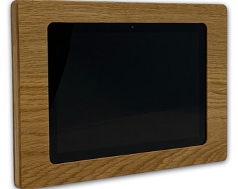 Samsung Galaxy Tab S6 Lite tablet muurbeugel van hout - functioneel en decoratief