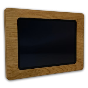 iPad mini 6 (8,3&quot;|2021) Houten tablet-muurhouder | NobleFrames | Beugel | Wandmontage | Tabletstandaard