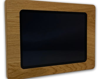 iPad mini 6 (8,3"|2021) Holz Tablet Wand Halter | NobleFrames | Halterung | Wandmontage | Tablet Ständer