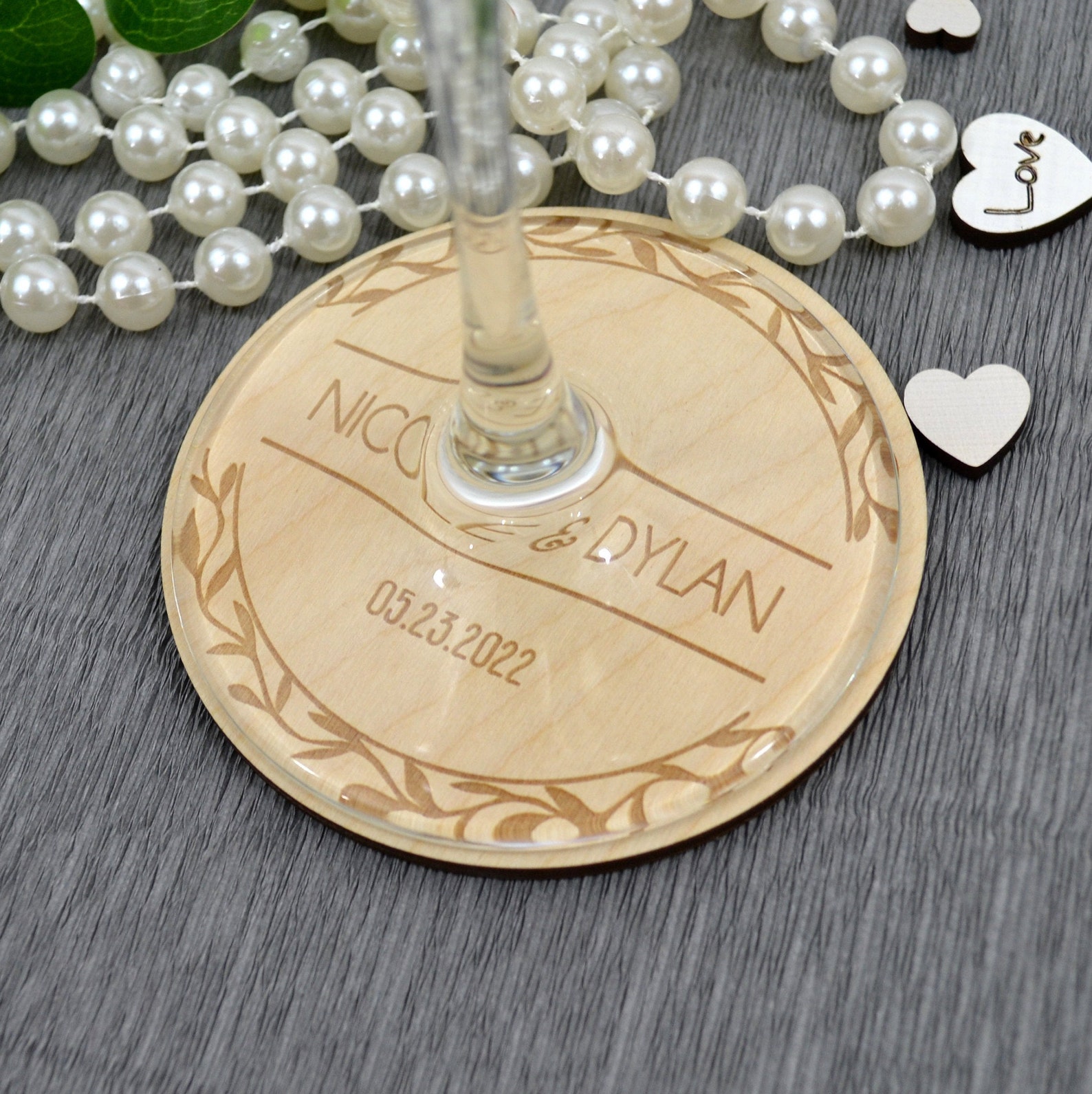 Wedding Favors Coasters Custom Wedding Party Gift Custom Etsy