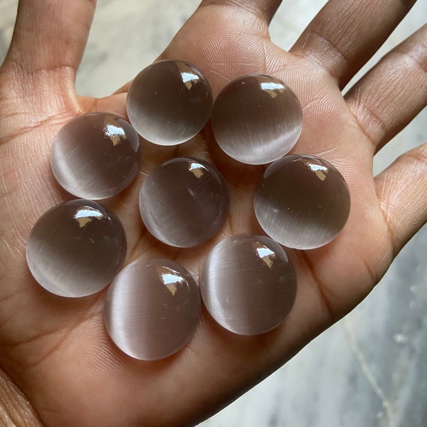 AAA Quality Round Grey Moonstone Cabochon Calibrated size Loose Gemstone 2,3,4,5,6,7,8,9,10,11,12,13,14,15,16,17,18,19,20,25,30,40 MM