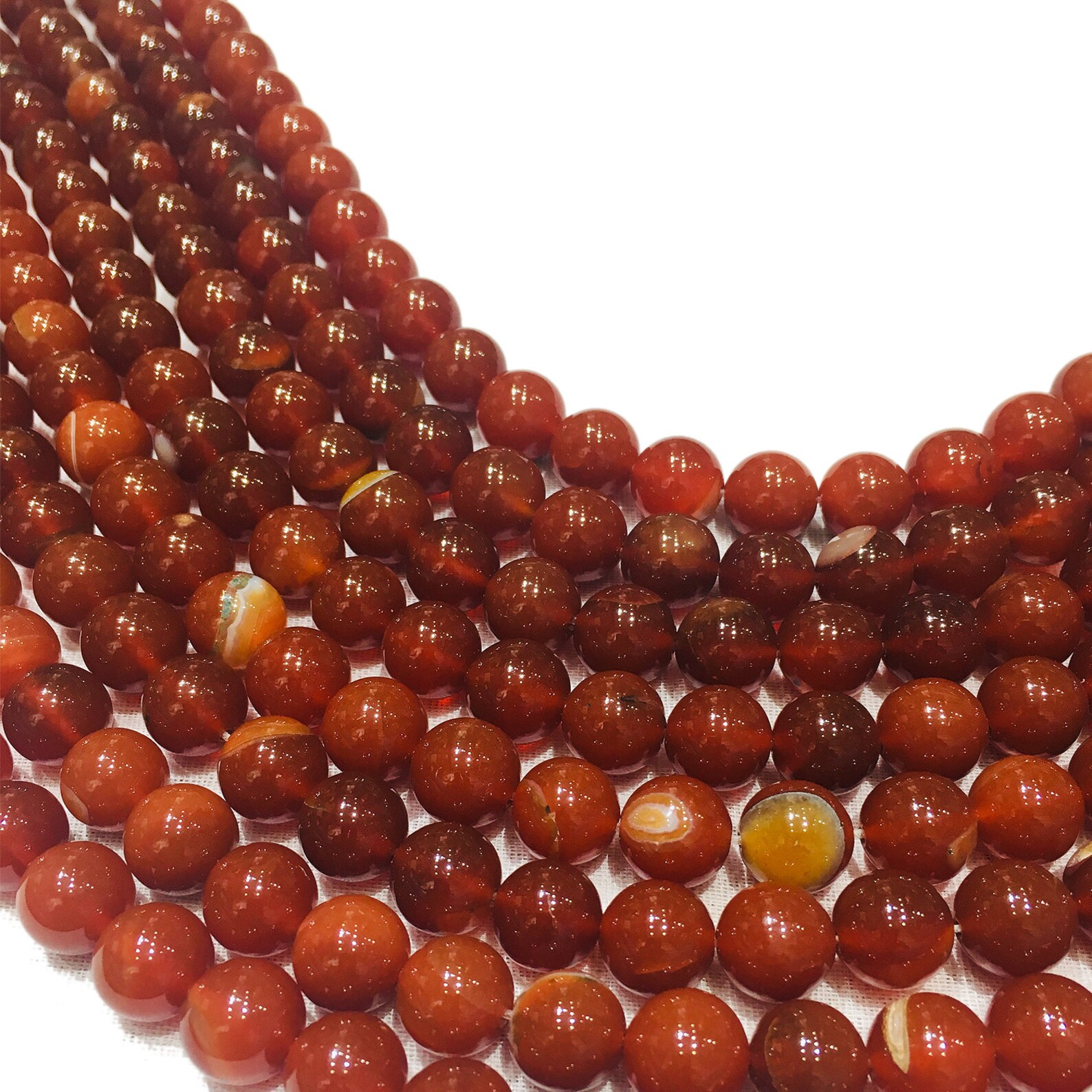 High Quality Orange Carnelian Beads 8mm 10mm 12mm AA Quality Etsy