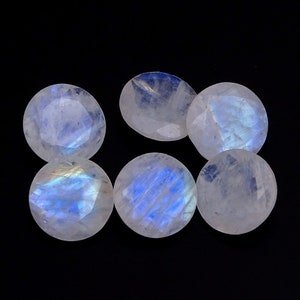 3MM to 30MM Natural Rainbow Moonstone Faceted Round Cut Loose Gemstone 3,4,5,6,7,8,9,10,11,12,13,14,15,16,17,18,19,20,22,24,25,26,30 MM