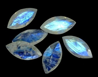 8x4mm to 30x15mm AAA Natural Rainbow Moonstone Faceted Marquise Cut Gemstone 8x4,10x5,12x6,14x7,16x8,18x9,20x10,22x11,24x12,26x13