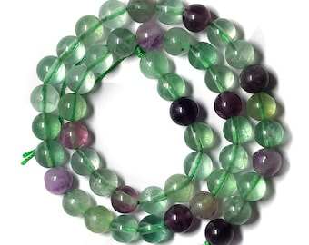 Perline Naturali In Fluorite Arcobaleno, 12 Mm, Quadrifoglio, Intagliate, Pietra Energetica, Perline Sciolte, 15,5" - Italia - Foto 13