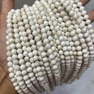 Bone Bead Stained 6mm 100pc