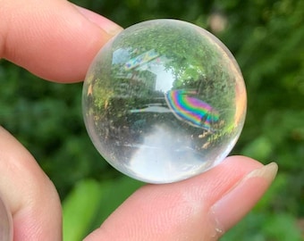 Partihandel Klar Kvartssfär/Klar Kristallkula i Bulk/Chakra Reiki/Oborrad/20~40 mm