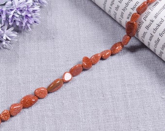 Wholesale Full Strand of Golden Sandstone Beads-Polished Quartz Crystal-Quartz for Jewelry Making,Pendant,Necklace,Bracelet-Gift