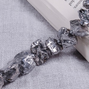 All'ingrosso Full Strand Natural Rough Raw Stones - Vendita all'ingrosso quarzo per la produzione di gioielli-Decor-Gift-Silver Titanium Crystal