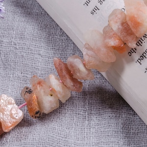 All'ingrosso Full Strand Natural Rough Raw Stones - Vendita all'ingrosso quarzo per la produzione di gioielli-Decor-Gift-Strawberry Quartz Crystal