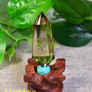 Natural Vogel crystals/Double Terminated Clear Quartz Crystal Points/12Facets and 24Facets Rose Vogel Crystal/Citrine/Smoky crystal/Amethyst