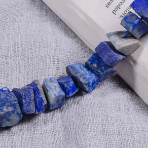 All'ingrosso Full Strand Natural Rough Raw Stones - Vendita all'ingrosso quarzo per la produzione di gioielli-Decorazione-Regalo-Lapislazzuli Cristallo