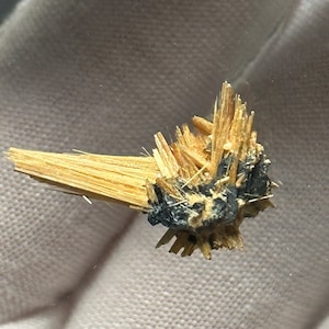 Natural Star Rutile Quartz Crystal Specimen/Golden Badge Quartz/Wing Rutile Collection/Brazil Rutile/Tiny Rutile Quartz Crystal Collection