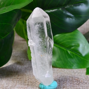 Natural Double Terminated Clear Quartz Wands/Clear Lemurian Seed Crystal Points/Pure Healing Energy/For Meditation/Sacred Himalayan Crystal