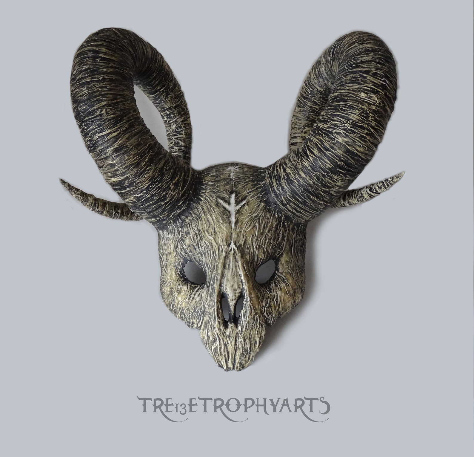 Norse Pagan Mask/ Witcher Creature Skull Mask/ Ram Goat Skull Etsy