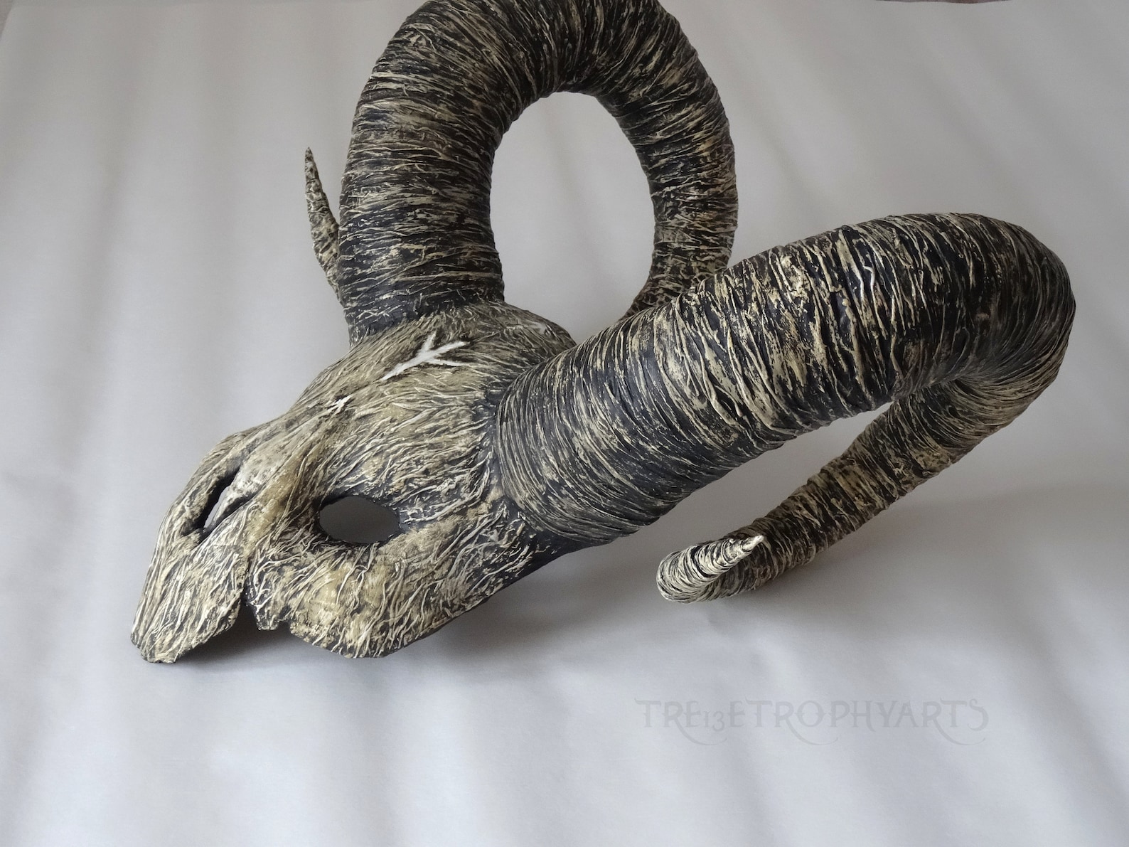 Norse Pagan Mask/ Witcher Creature Skull Mask/ Ram Goat Skull Etsy