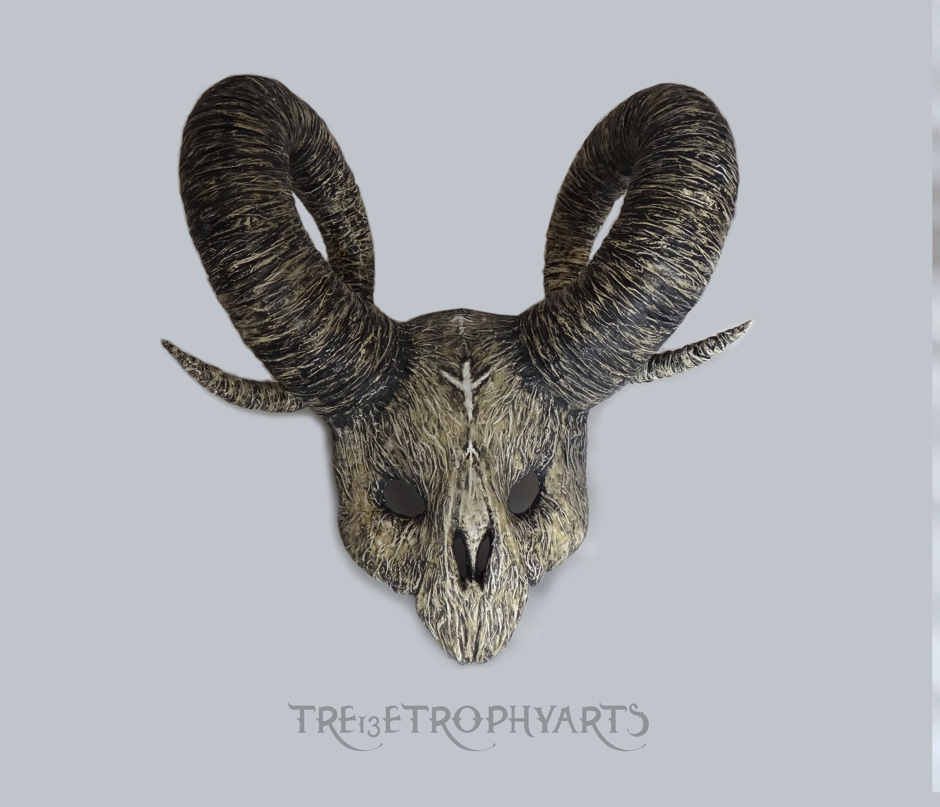 Norse Pagan Mask/ Witcher Creature Skull Mask/ Ram Goat Skull Etsy