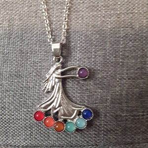 Goddess Chakra Healing Necklace