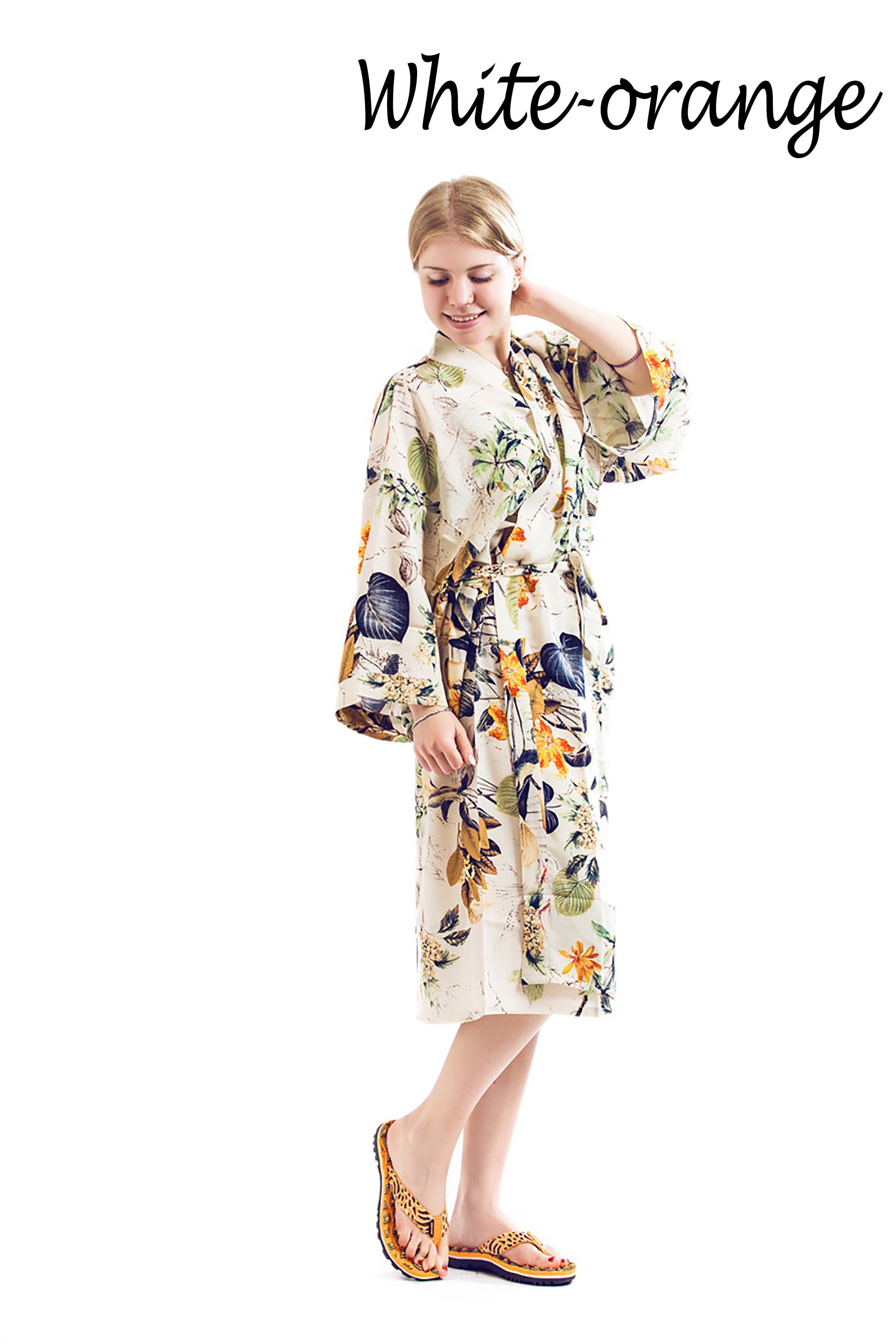 Sale Women Cotton Robe Wedding Robe Bride Bathrobes Cotton Etsy