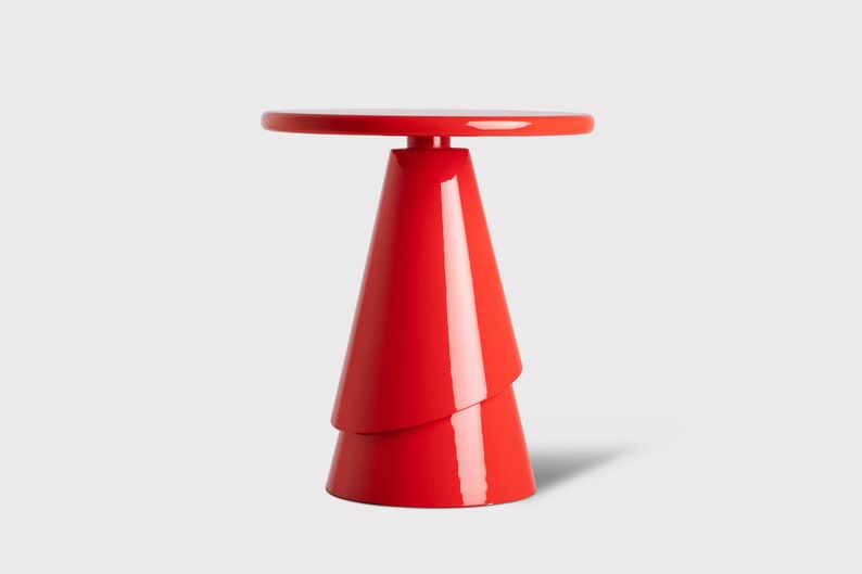 Designer Round Side Table, Custom Wood Round Side Table, Round Bedside