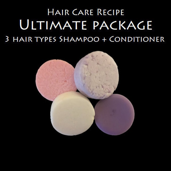 Hair Care Recipe - Ultimate Package (PDF)