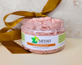 Whipped Shea Butter 4 oz, Handmade Body Butter, For Hair & Skin, Shea Butter Raw, Eczema Salve, Gift For Her, Anxiety Relief by Amiyah NP