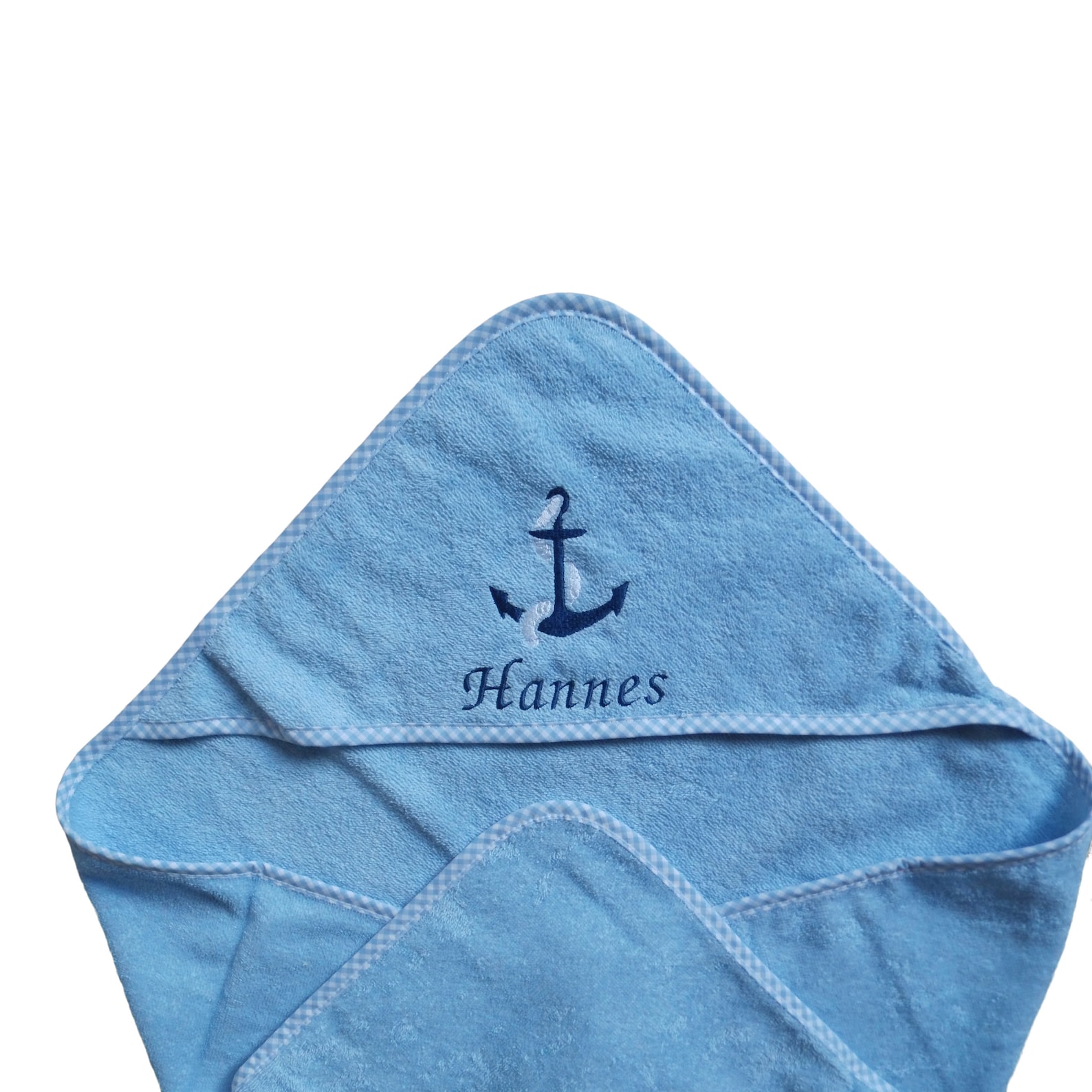 Serviette à Capuchon / Serviette De Bain Brodée Avec Le Nom - France