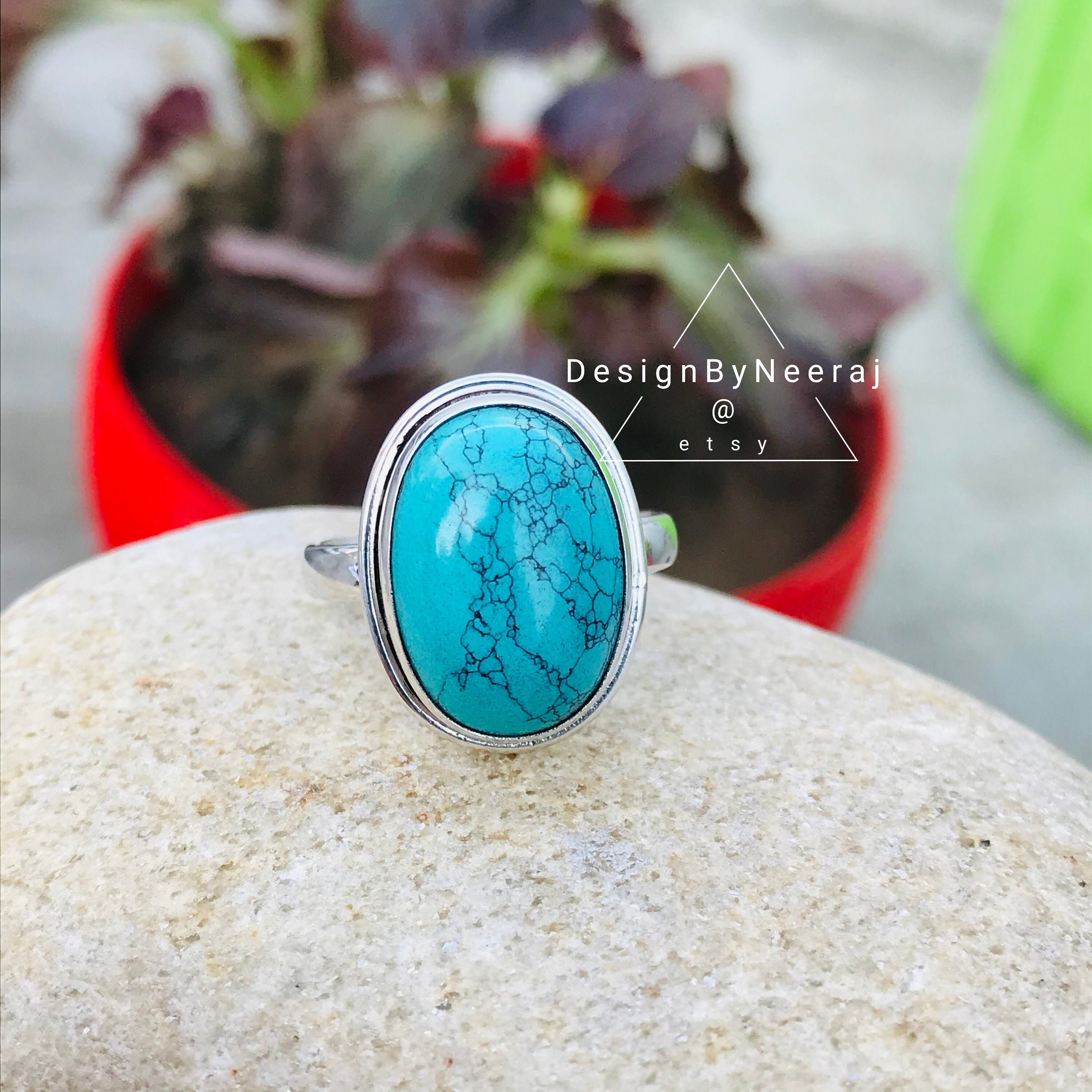 Turquoise Ring, 925 Sterling Silver Ring, Handmade Ring, Oval Gemstone Ring, Statement Ring, Anniversary Ring, Handmade Jewelry, Gift Rings - Etsy Turquoise Ring, 925 Sterling Silver Ring, Handmade Ring, Oval Gemstone Ring, Statement Ring, Anniversary Ring, Handmade Jewelry, Gift Rings - Etsy