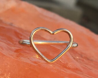 ★Third Movement★ Heart Symbol Ring (Antique Silver, Gloss) Heart Symbol Ring (Antique Silver, Gloss) [SIZE.1] - Third