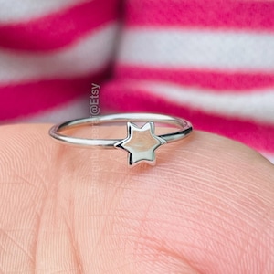 Star Ring, Chunky Star Ring, Astronomy Ring, Celestial Ring, Adjustable Ring, Dainty Star Ring, Everyday Ring, Star Jewelry , Gift For Her