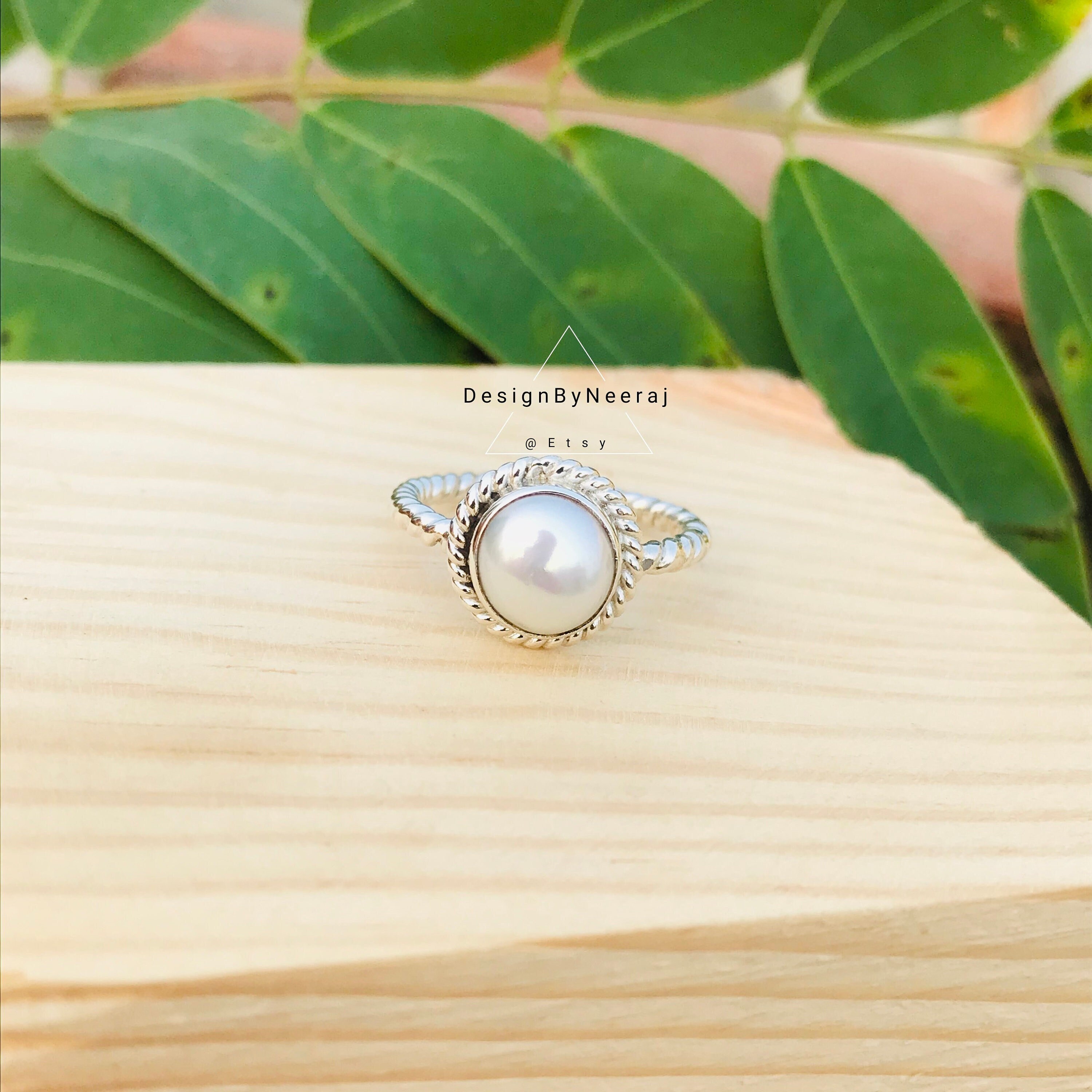 Beautiful Pearl Ring, Handmade Ring, 925 Sterling Silver Ring, Twisted Wire Ring, Rings for Women, Gifts for Her, Pearl Gift Ring - Etsy Beautiful Pearl Ring, Handmade Ring, 925 Sterling Silver Ring, Twisted Wire Ring, Rings for Women, Gifts for Her, Pearl Gift Ring - Etsy