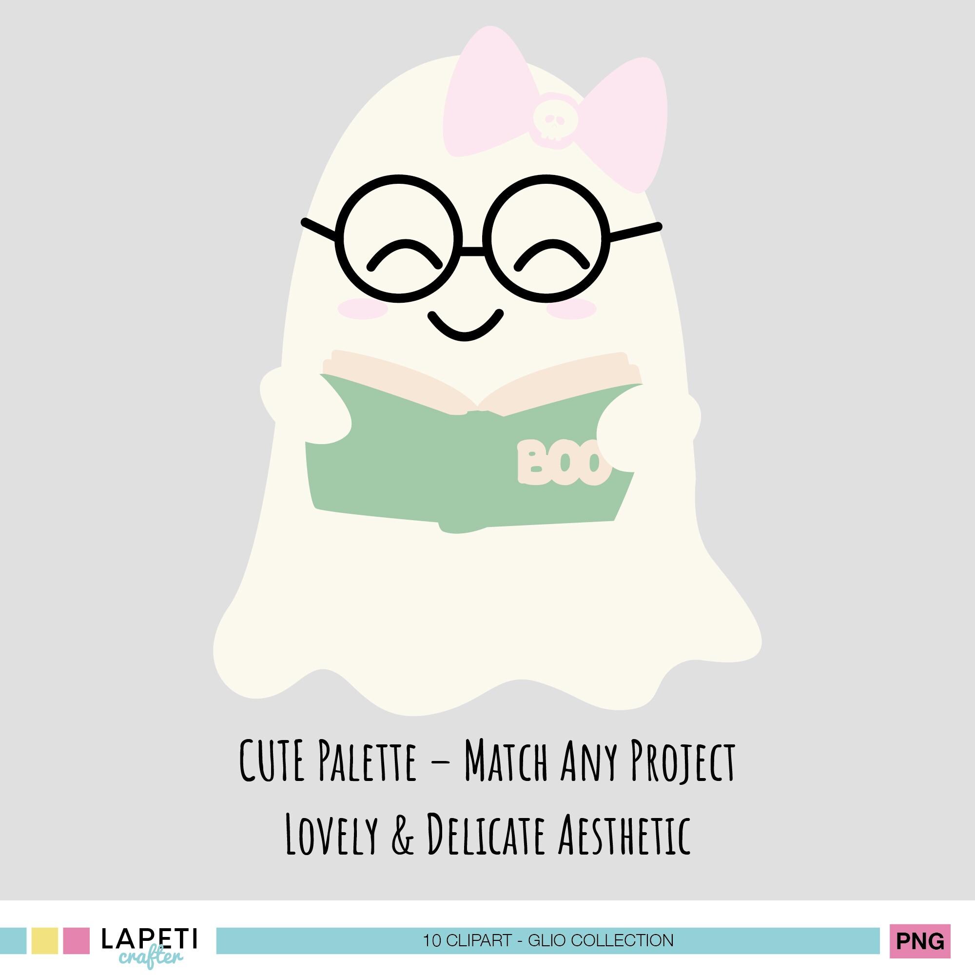 Pastel Ghost Halloween Png, Cute Kawaii Halloween Ghosts Shirt for Kids ...