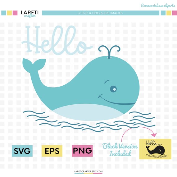 Download Whale Svg Blue Whale Svg Animal Svg Summer Svg Sea Svg Etsy PSD Mockup Templates