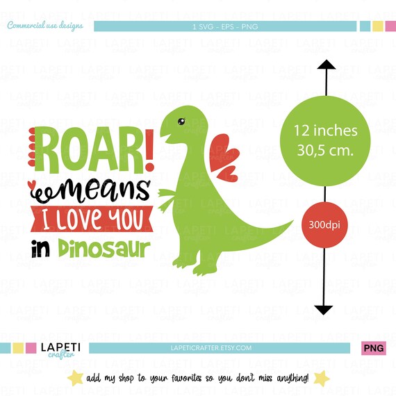 Roar significa que te quiero archivos SVG DXF png jpeg. -  España