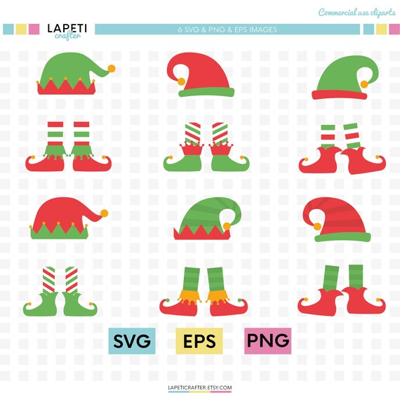 Download Kits How To Silhouette Svg Eps Dxf Png File Elf Svg Christmas Elf Svg Elf Monogram Svg Files Elf Legs Svg Elf Feets Elf Cap Svg Cricut Craft Supplies Tools