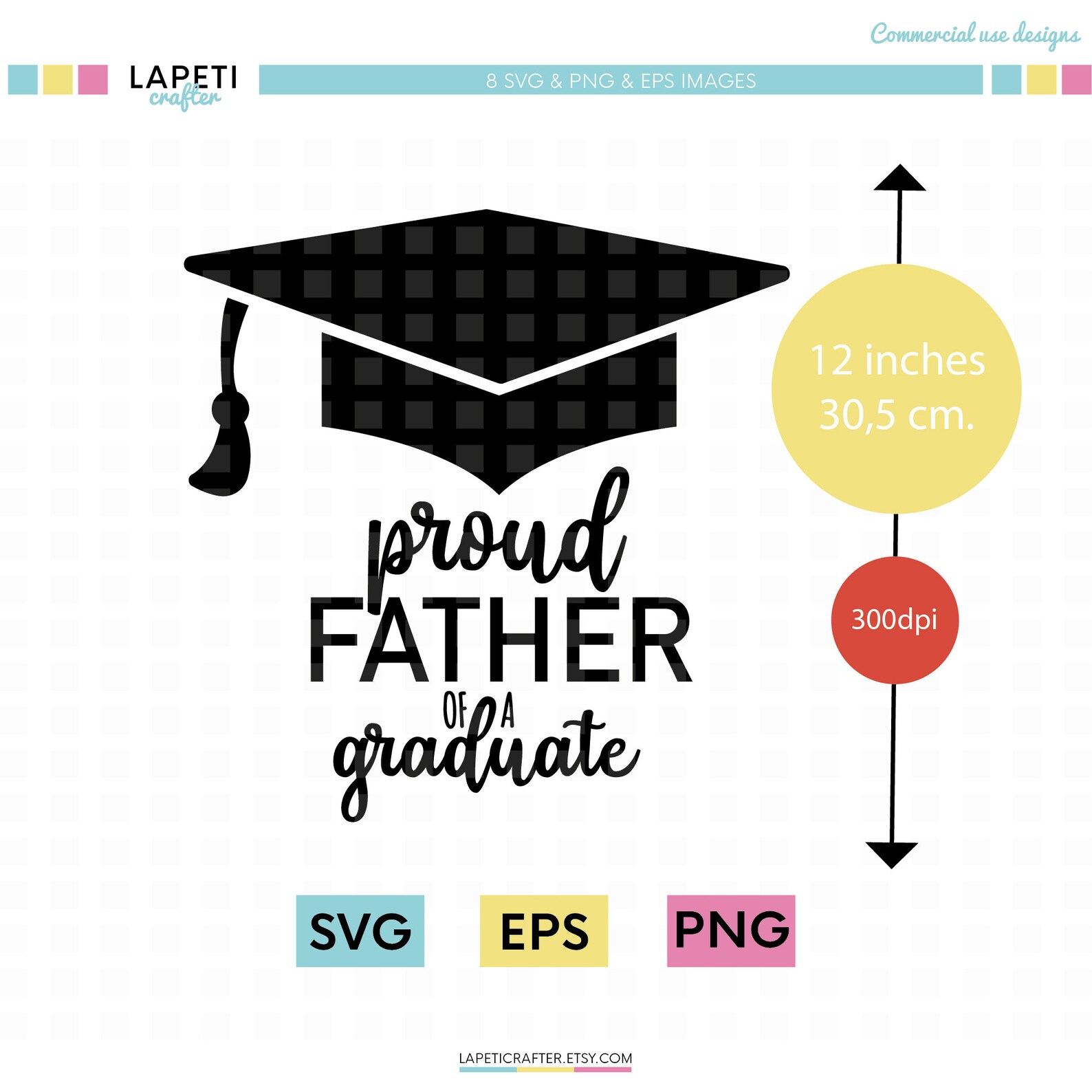 Download Graduation SVG Proud Family Commercially licensed SVG | Etsy