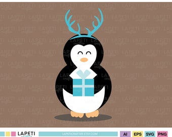 Vector illustration of a penguin in vector format | Vector for commercial use | Ai, Eps, Svg, Png format | Editable digital file